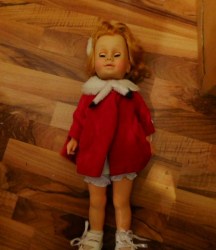 CHATTY CATHY RED COAT